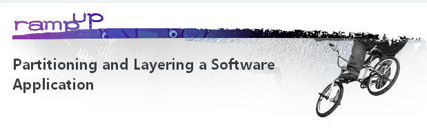 Partitioning and Laerying a Software Application